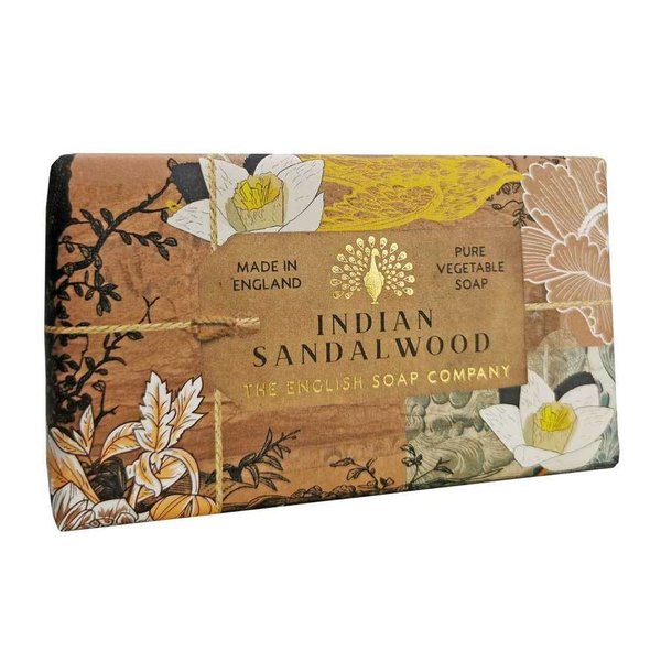 Sabonete Indian Sandalwood - Anniversary Collection 190gr - The English Soap Company