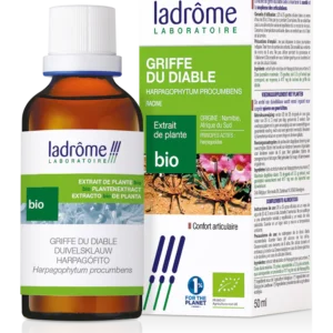 Suplemento de Harpago Extrato Bio Ladrôme 50ml para articulações Cinco Sentidos