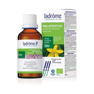 Suplemento de Hipericão Extrato Bio Ladrôme 50ml equilíbrio emocional Cinco Sentidos