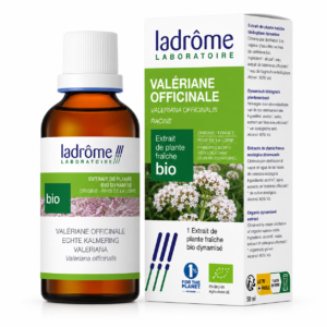 Suplemento de Valeriana Extrato Bio Ladrôme 50ml para sono e ansiedade Cinco Sentidos